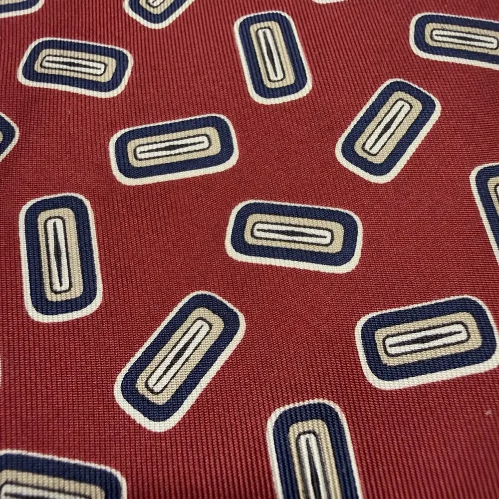 Brooks Brothers 3 Silk Ties Vintage Madder USA Preppy Heritage Geometric